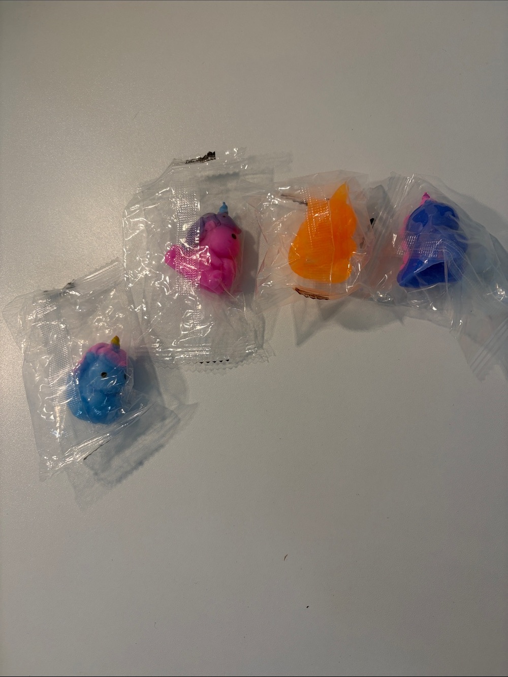 Mini Unicorn Squeeze Toys - Assorted Bright Colors